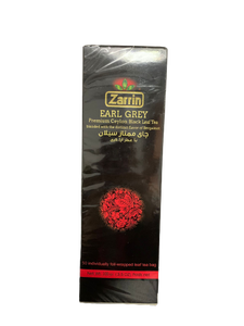 Zarrin Earl Grey -Premium Ceylon Black Leaf Tea(50 Leaf Tea Bags)